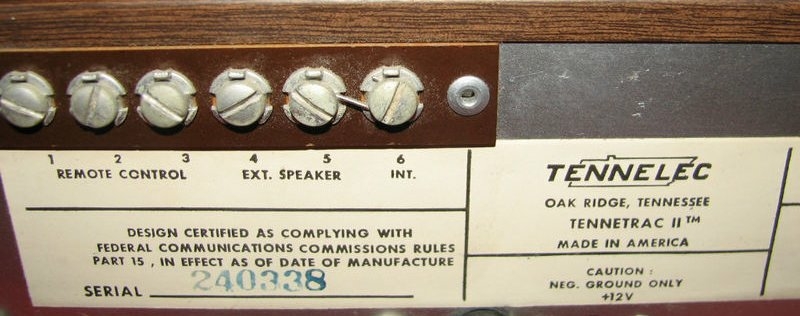 Tennelec Tennetrac II